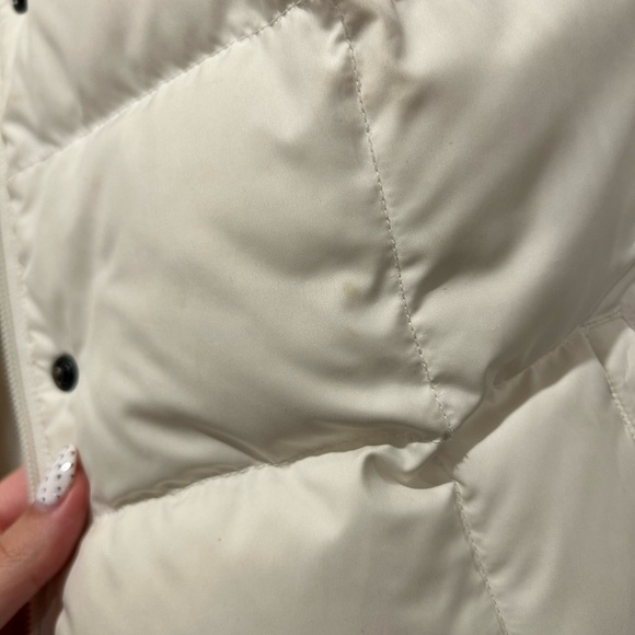 Eddie Bauer Women’s Goose Down Ivory Vest small - Picture 6 of 10